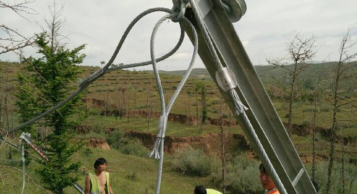 卓資山隧道防護(hù)網(wǎng)施工